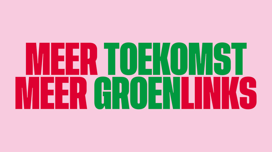 meer toekomst meer groenlinks