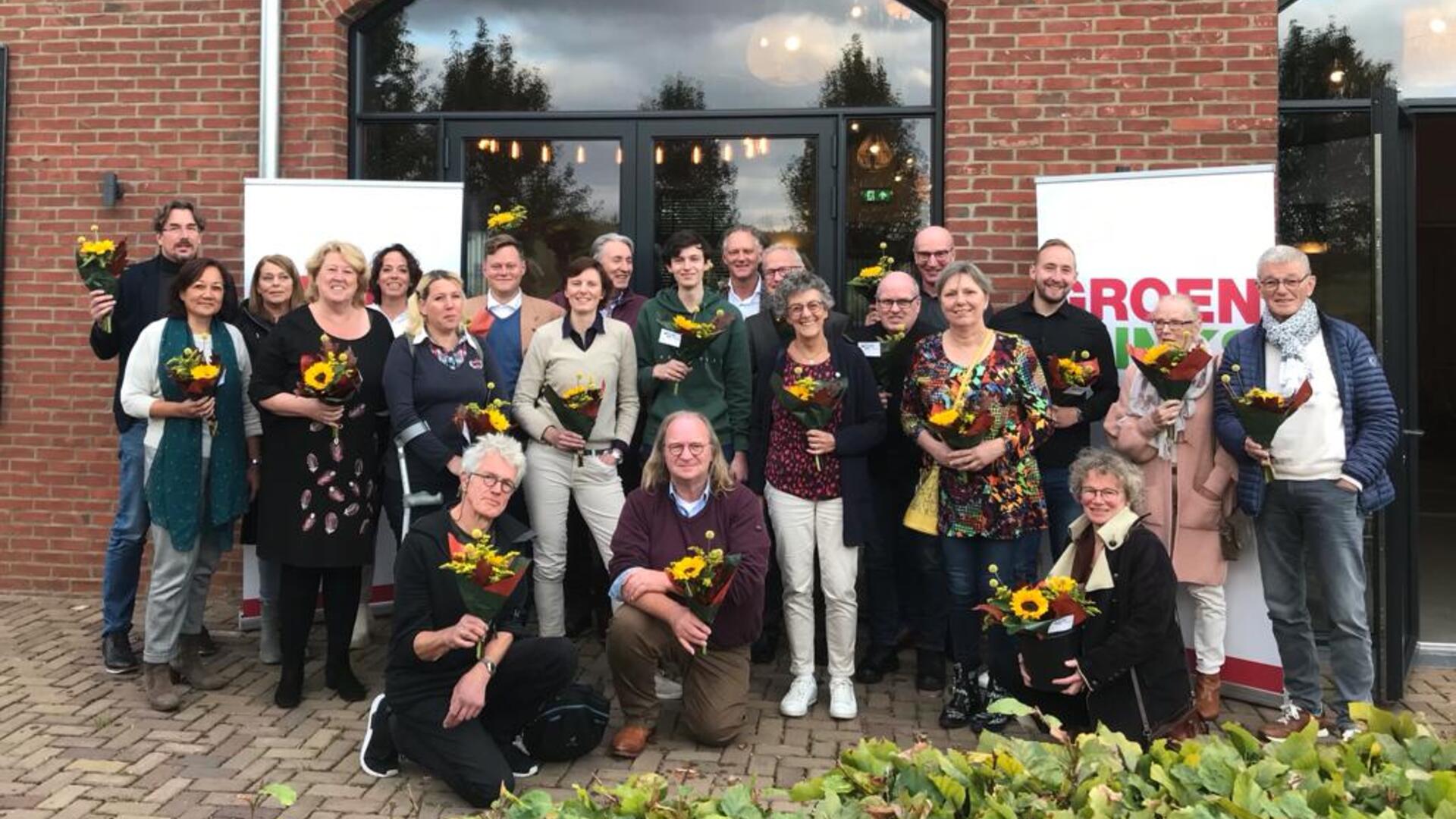 Groepsfoto ALV GroenLinks Roermond